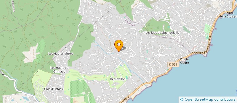 localisation de l'entreprise MADAME ALEXANE PARDINI à SAINTE-MAXIME