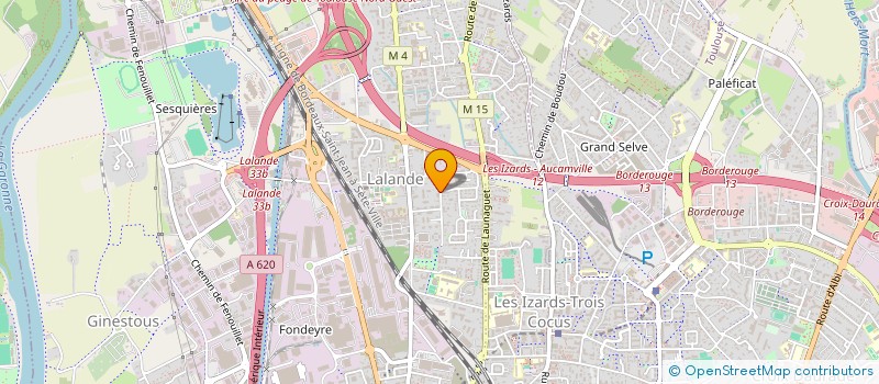 localisation de l'entreprise MADAME ALEXANE SAURET  TOULOUSE