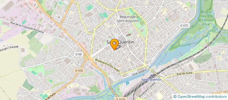 localisation de l'entreprise MADAME ALEXANNE VERCHIN à SAINT-QUENTIN