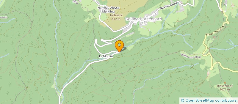 localisation de l'entreprise MADAME ALEXI BOUSQUET  GOLDBACH-ALTENBACH