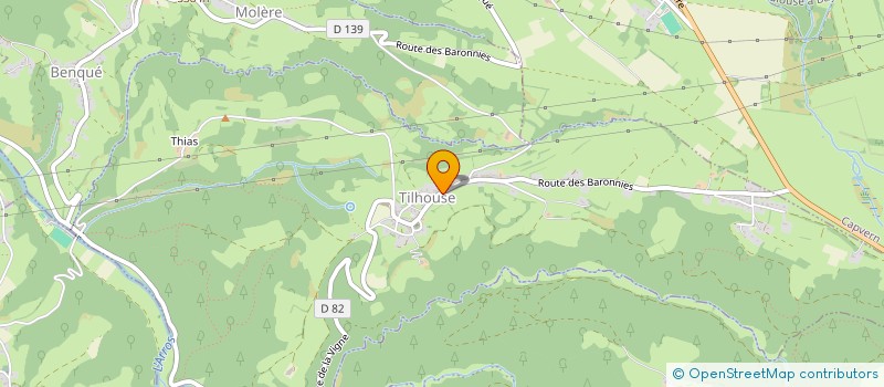 localisation de l'entreprise MADAME ALEXIA ABADIE  SARLABOUS