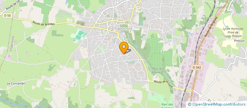 localisation de l'entreprise MADAME ALEXIA ALEXIA  CHAPONOST