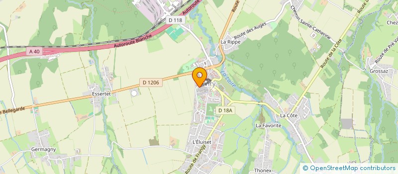 localisation de l'entreprise MADAME ALEXIA ALEXIA CHAUTARD  VIRY