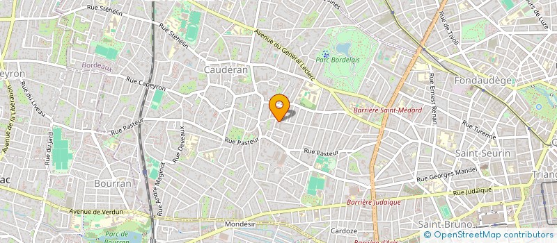 localisation de l'entreprise MADAME ALEXIA ALONSO  BORDEAUX