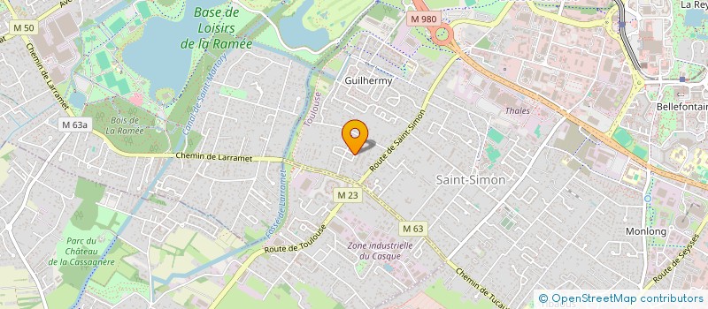 localisation de l'entreprise MADAME ALEXIA ALRAN à TOULOUSE
