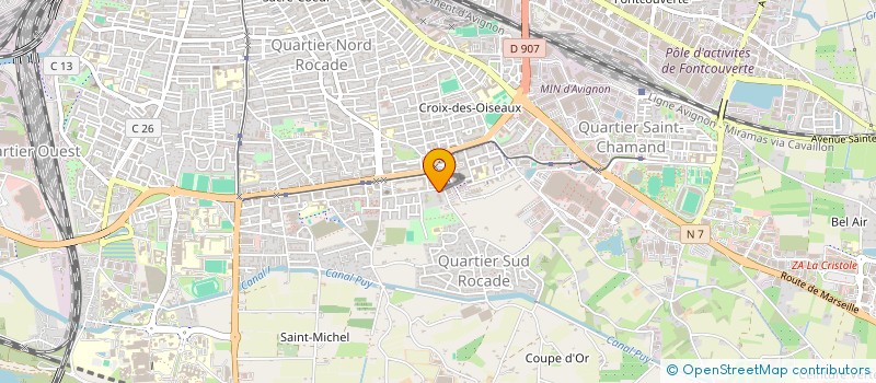 localisation de l'entreprise MADAME ALEXIA ASTOUIN  AVIGNON