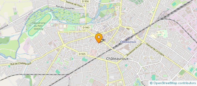 localisation de l'entreprise MADAME ALEXIA AUGEREAU à CHATEAUROUX