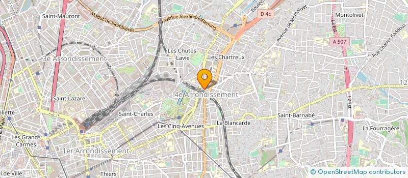 localisation de l'entreprise MADAME ALEXIA BAILBE à MARSEILLE