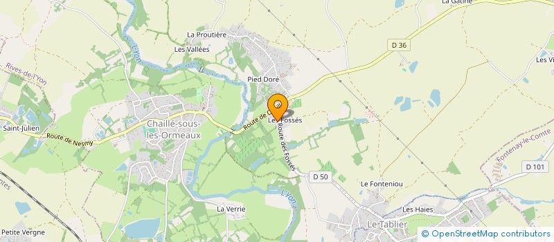 localisation de l'entreprise MADAME ALEXIA BEGUE  RIVES DE L'YON