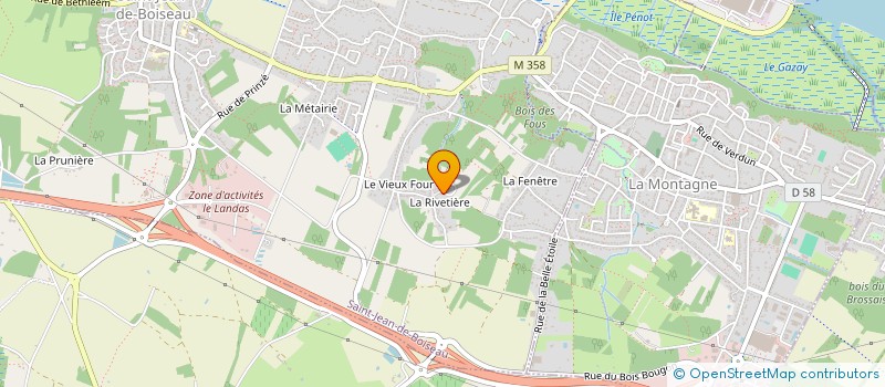 localisation de l'entreprise MADAME ALEXIA BELAUD  PORT-SAINT-PERE