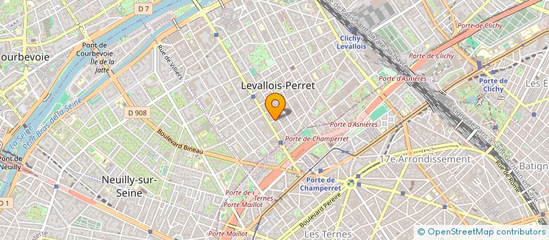 localisation de l'entreprise MADAME ALEXIA BERROETA MORALES à LEVALLOIS-PERRET