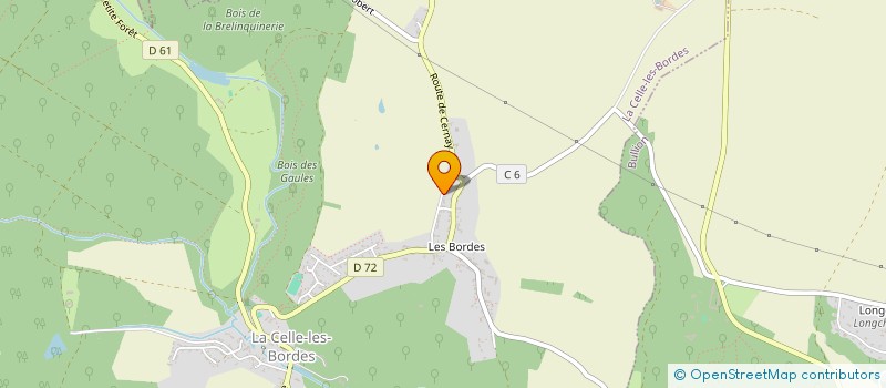 localisation de l'entreprise MADAME ALEXIA BOUDEVILLE  LA CELLE-LES-BORDES