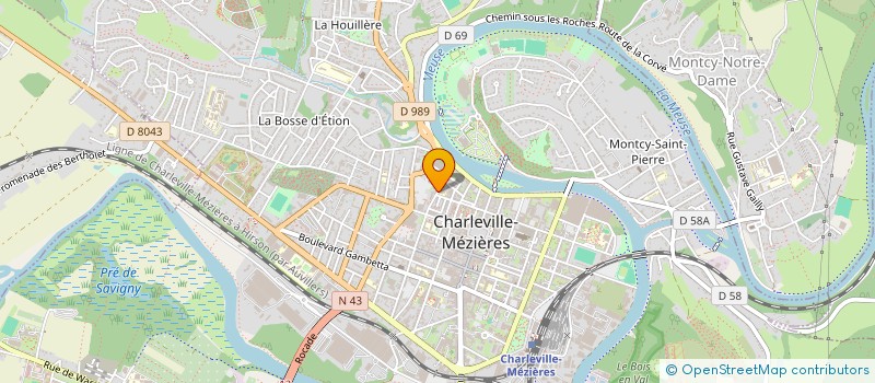 localisation de l'entreprise MADAME ALEXIA BOURGUIGNON à CHARLEVILLE-MEZIERES
