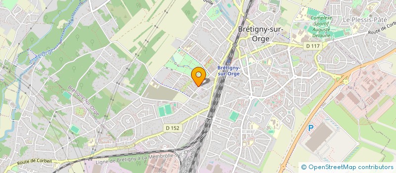 localisation de l'entreprise MADAME ALEXIA BOURGUIGNON à BRETIGNY-SUR-ORGE