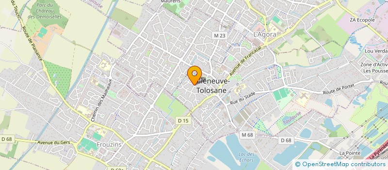 localisation de l'entreprise MADAME ALEXIA BOUSQUET à VILLENEUVE-TOLOSANE