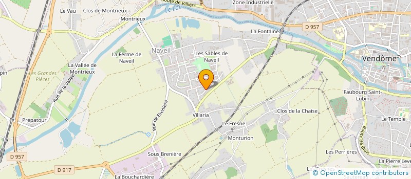 localisation de l'entreprise MADAME ALEXIA BRANA à NAVEIL