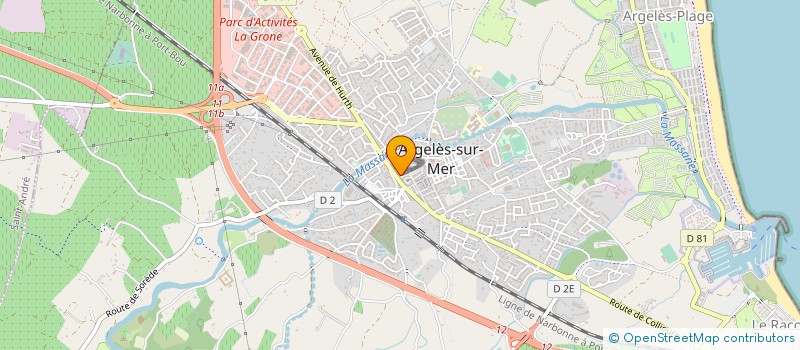 localisation de l'entreprise MADAME ALEXIA BRAS à ARGELES-SUR-MER
