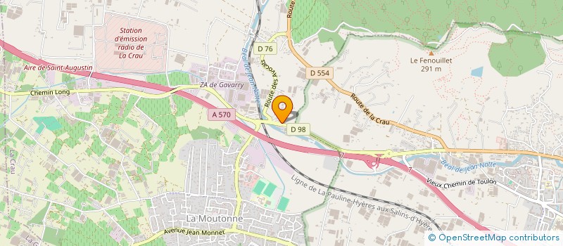 localisation de l'entreprise MADAME ALEXIA BUTTGENBACH  LA LONDE-LES-MAURES