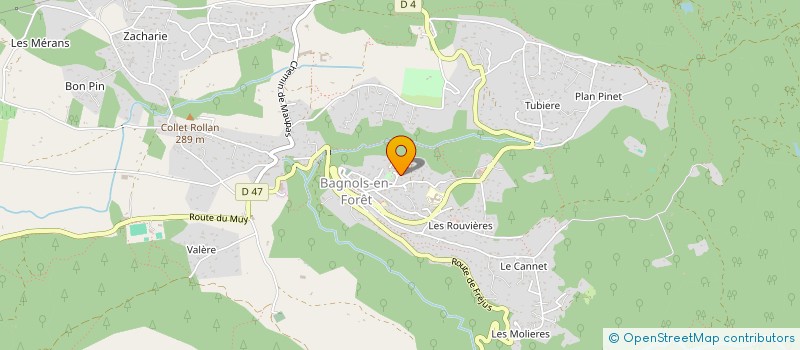 localisation de l'entreprise MADAME ALEXIA BUYSSE  BAGNOLS-EN-FORET