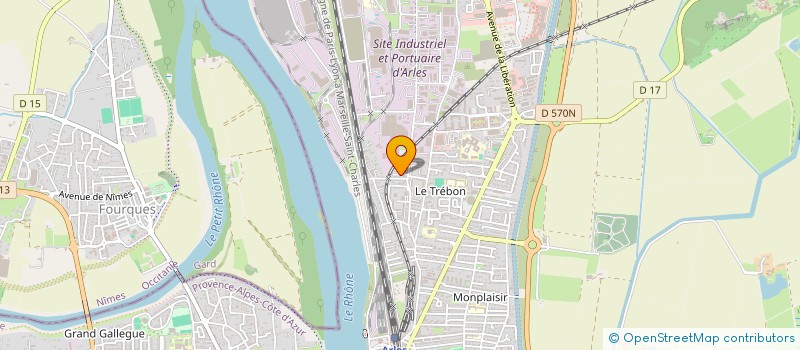 localisation de l'entreprise MADAME ALEXIA CALISTRI  ARLES