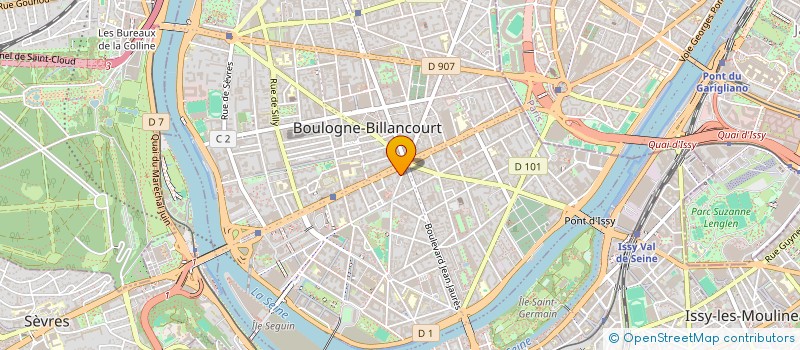 localisation de l'entreprise MADAME ALEXIA CAMBOURNAC à BOULOGNE BILLANCOURT