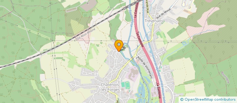 localisation de l'entreprise MADAME ALEXIA CARATELLA  CHATENOIS-LES-FORGES