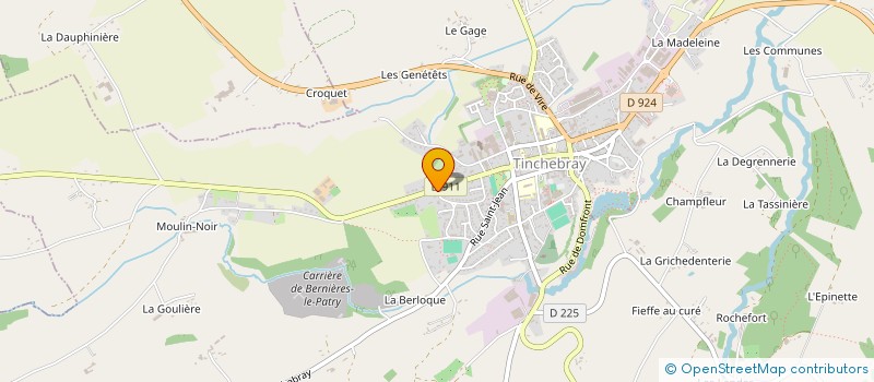localisation de l'entreprise MADAME ALEXIA CARETTE à TINCHEBRAY-BOCAGE