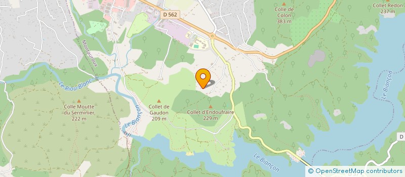 localisation de l'entreprise MADAME ALEXIA CHABAT  MONTAUROUX