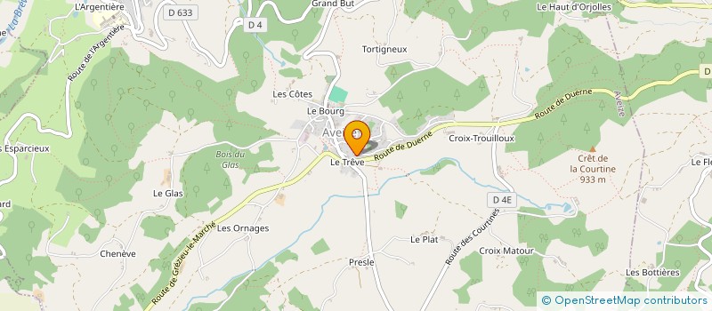 localisation de l'entreprise MADAME ALEXIA CHAPELLE  AVEIZE