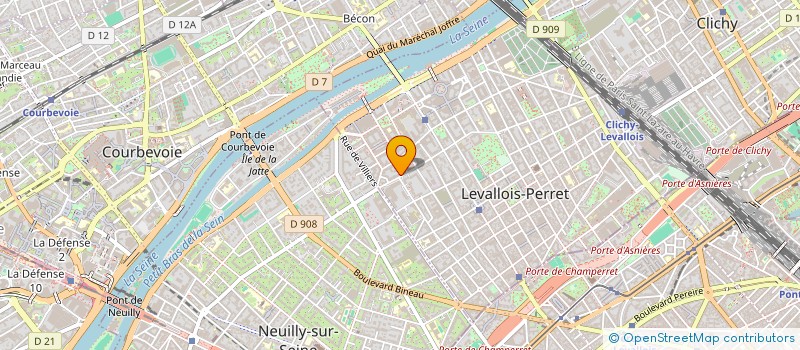 localisation de l'entreprise MADAME ALEXIA CHEVREUX à LEVALLOIS-PERRET