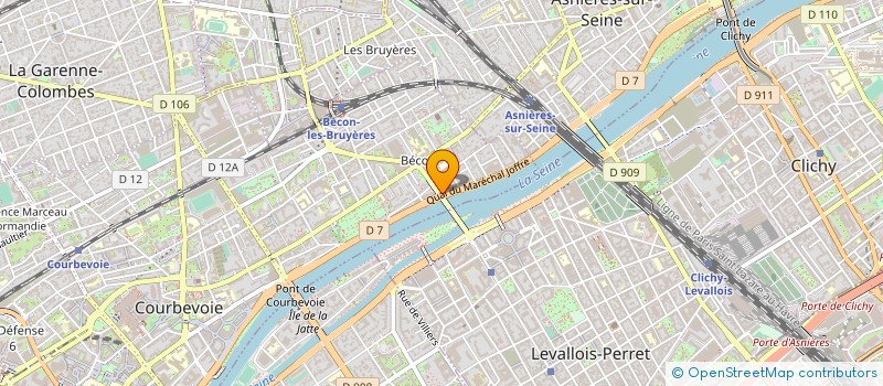 localisation de l'entreprise MADAME ALEXIA CHOCRON à COURBEVOIE