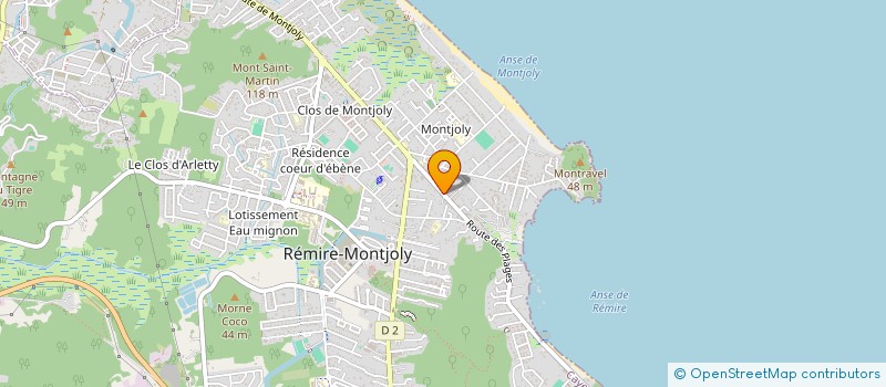 localisation de l'entreprise MADAME ALEXIA CHOVIN  REMIRE-MONTJOLY