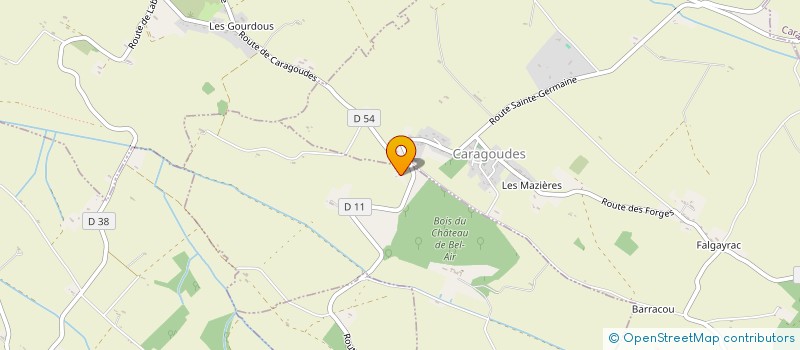 localisation de l'entreprise MADAME ALEXIA CLAVERO  MAUREVILLE