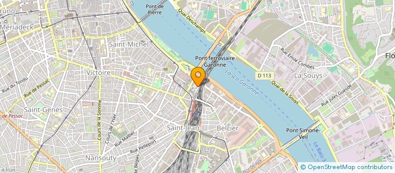 localisation de l'entreprise MADAME ALEXIA COHEN  BORDEAUX