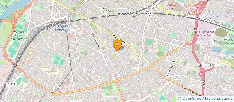 localisation de l'entreprise MADAME ALEXIA COMUCE à ANGERS