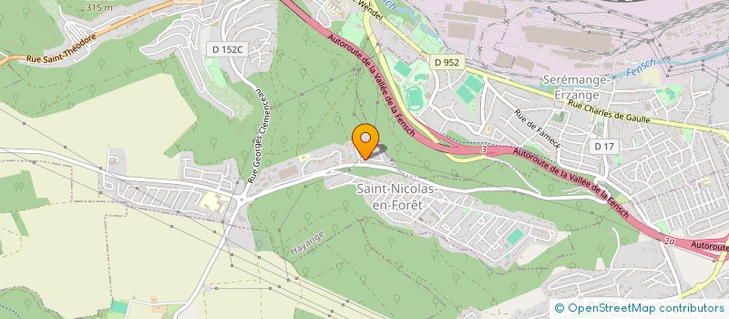 localisation de l'entreprise MADAME ALEXIA CONTILLO  HAYANGE