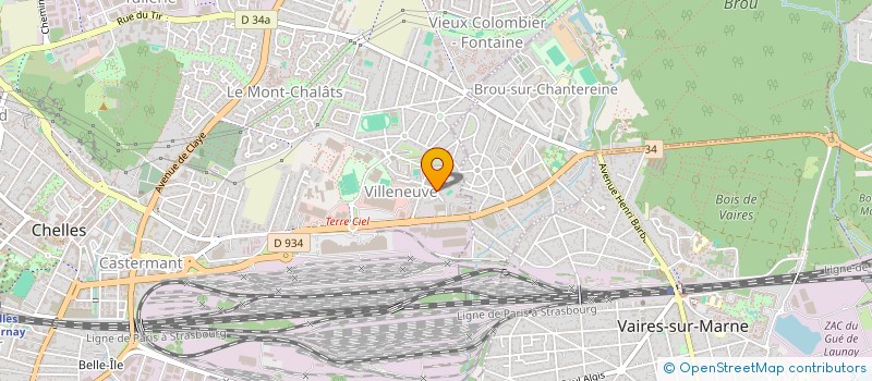 localisation de l'entreprise MADAME ALEXIA COQUARD  CHELLES