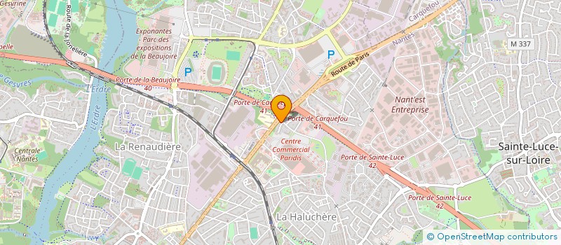 localisation de l'entreprise MADAME ALEXIA CUQ à NANTES