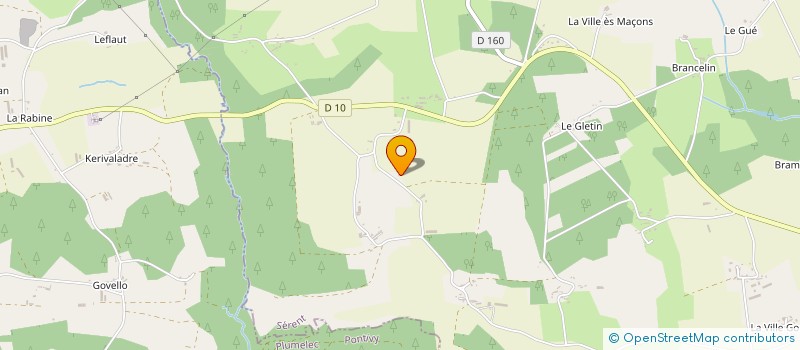 localisation de l'entreprise MADAME ALEXIA CURTIL  SERENT