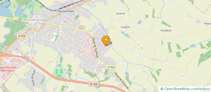 localisation de l'entreprise MADAME ALEXIA CZAPLICKI  L'ISLE-JOURDAIN