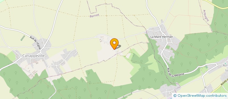localisation de l'entreprise MADAME ALEXIA DA COSTA VIEIRA  CANAPPEVILLE