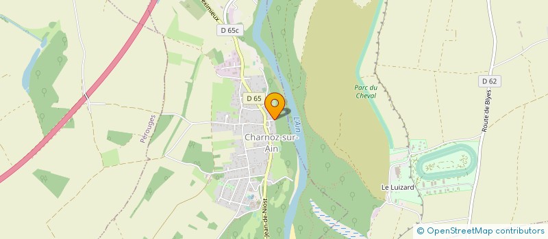 localisation de l'entreprise MADAME ALEXIA DALMAS à CHARNOZ-SUR-AIN