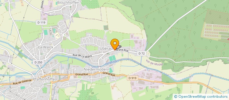 localisation de l'entreprise MADAME ALEXIA DAOUST  NIEDERMODERN