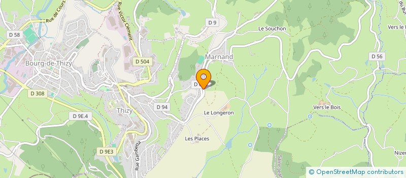 localisation de l'entreprise MADAME ALEXIA DE LOS SANTOS  THIZY-LES-BOURGS