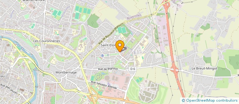 localisation de l'entreprise MADAME ALEXIA DEBAN à POITIERS