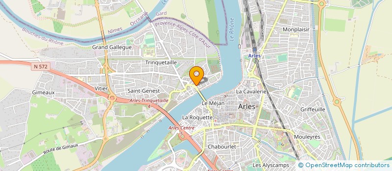 localisation de l'entreprise MADAME ALEXIA DERVISEVIC à ARLES