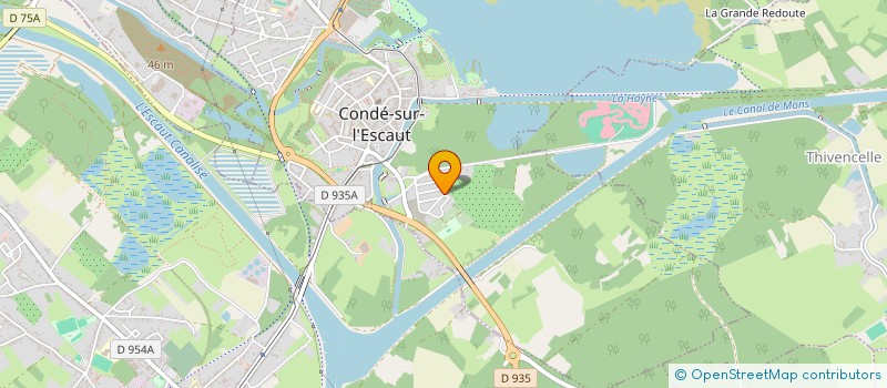 localisation de l'entreprise MADAME ALEXIA DEVAUX  CONDE-SUR-L'ESCAUT