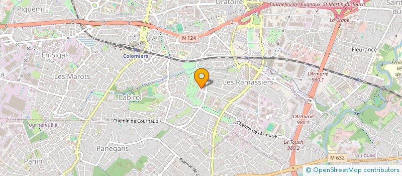 localisation de l'entreprise MADAME ALEXIA DEVOUCOUX à COLOMIERS
