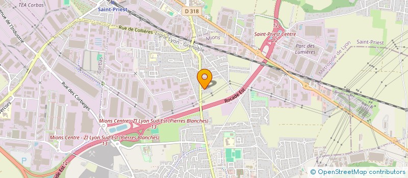 localisation de l'entreprise MADAME ALEXIA DINET  MIONS