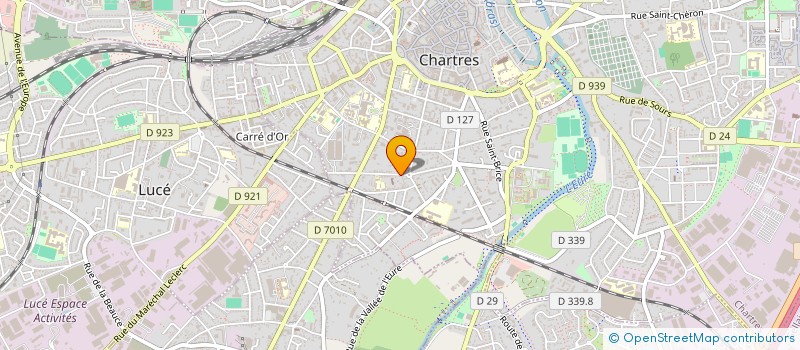 localisation de l'entreprise MADAME ALEXIA DUBAULT à CHARTRES